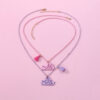 Wholesale Letter Alloy Necklace Set