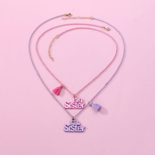 Wholesale Letter Alloy Necklace Set