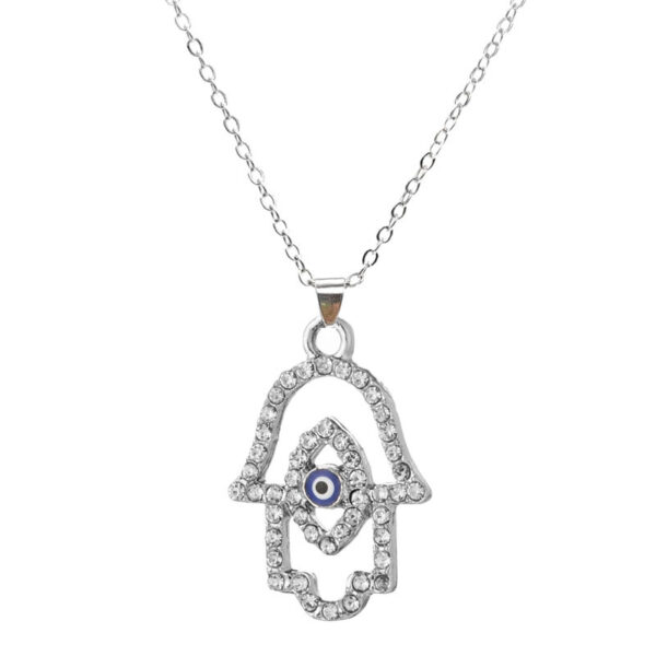 Wholesale Hand Of Fatima Pendants Alloy Necklaces