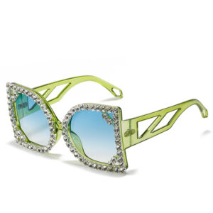 New / green frame blue green sheet