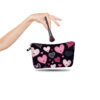 Wholesale Valentine's Day Love Printed Polyester Makeup Bag