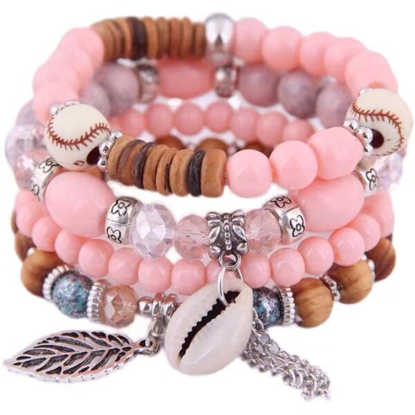 Wholesale Bohemian Shells Alloy Bracelet