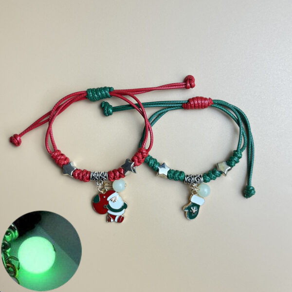 Wholesale Glow in The Dark Christmas Bracelets