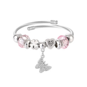 C1-011 pink butterfly