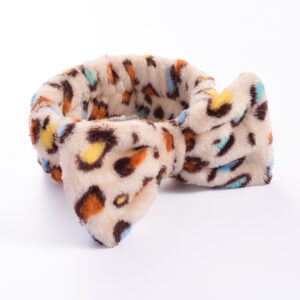 36#Colorful leopard print (bow headband)