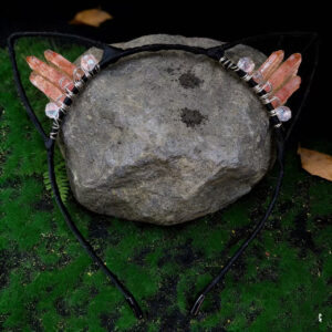 Orange Popcorn Cat Ears