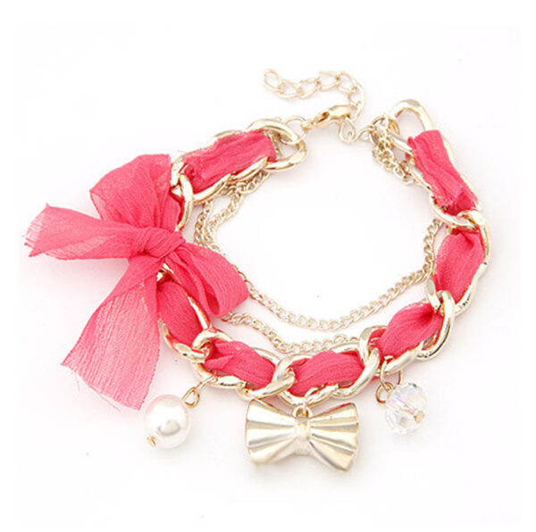 O1CN014rSY2Z22bFmuEv62q_2211214057138-0-cib Wholesale Bow Knot Pearl Alloy Bracelet