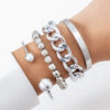 O1CN014rsGQz23L3dQpaGnv_1005997238-0-cib Wholesale Multi-layer Bead Stacked Metal Bracelet Set