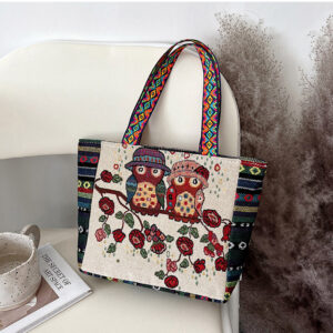 Beige Safflower Owl