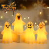 Wholesale Halloween LED Ghost Decoration Plastic Ornaments