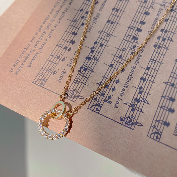 O1CN014uy9MG1KWMXi2glo9_2200615971171-0-cib Wholesale Titanium Steel Circle Geometric Necklace