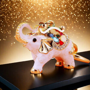 A658 lucky elephant ruyi white / Single OPP bag packaging