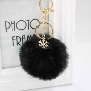 Black / Gold key chain