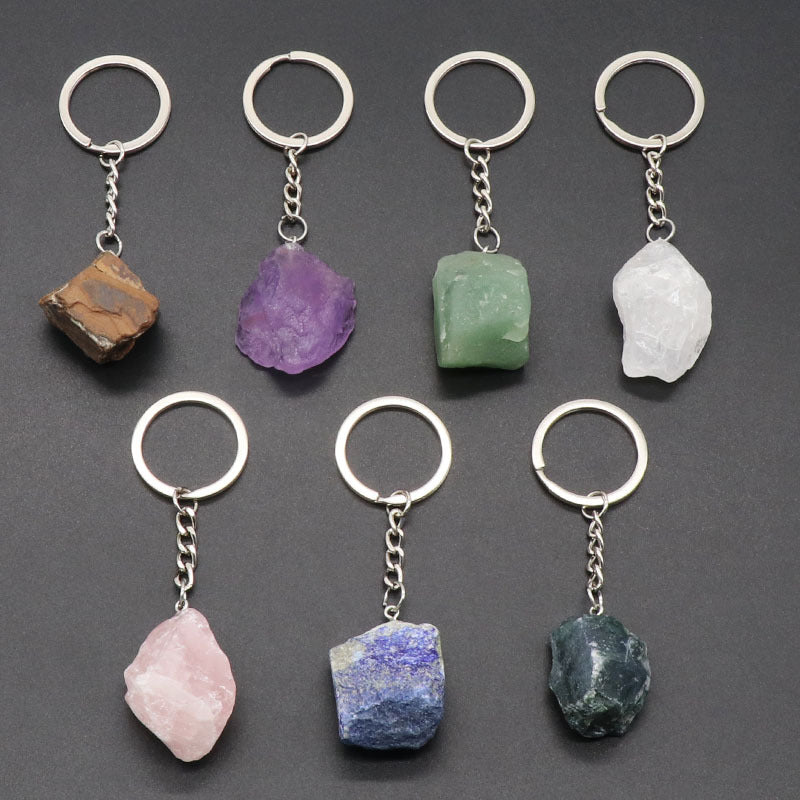 Wholesale Crystal Agate Keychain