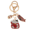 O1CN0152QwZP1JVcDoOcR3R_2208113251034-0-cib Wholesale Japanese Lucky Cat Drip Oil Alloy Keychains