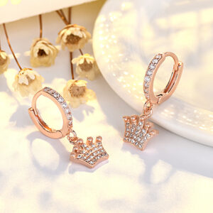 Crown Ear Buckle (Rose Gold)