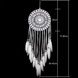 Ms9518b white black beads 25cm / 20*80