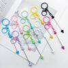 Wholesale DIY Personalized Baked Paint Color Cute Keychains