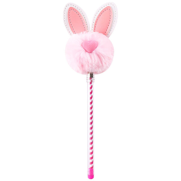 Wholesale Rabbit Fur Ball Plastic Pens