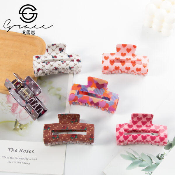 O1CN0155KmhM25AdoqUQZn8_2212693817486-0-cib Wholesale Valentine's Day Square Hair Clips