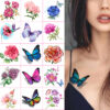Wholesale 3D Colored Tattoo Stickers