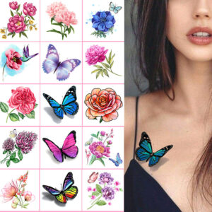 Wholesale 3D Colored Tattoo Stickers