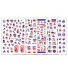 Wholesale Independence Day National Day Nail Sticker Set