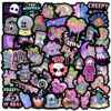 Wholesale PVC Waterproof Adhesive Halloween Graffiti Stickers