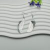 Wholesale Hot Selling Leaf Computer Piece Ear Creative Atmosphere Niche Drop Earrings