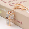 Wholesale Rhinestone Whistle Alloy Keychains