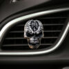 Wholesale Metal Retro Skull Car Perfume Car