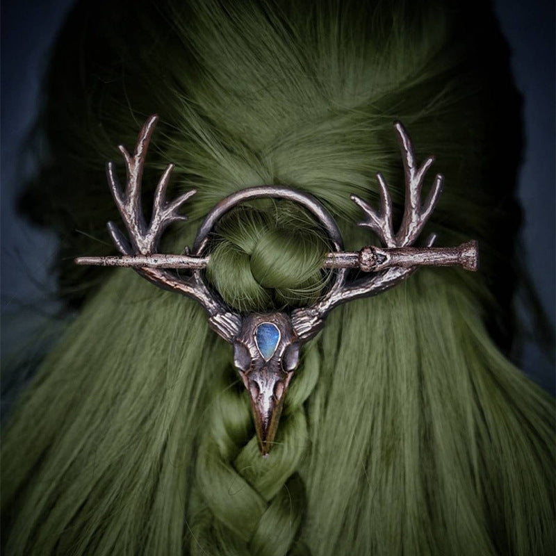 Wholesale Gothic Vintage Raven Hairpin