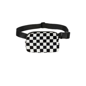 Black and white plaid / Below 20L