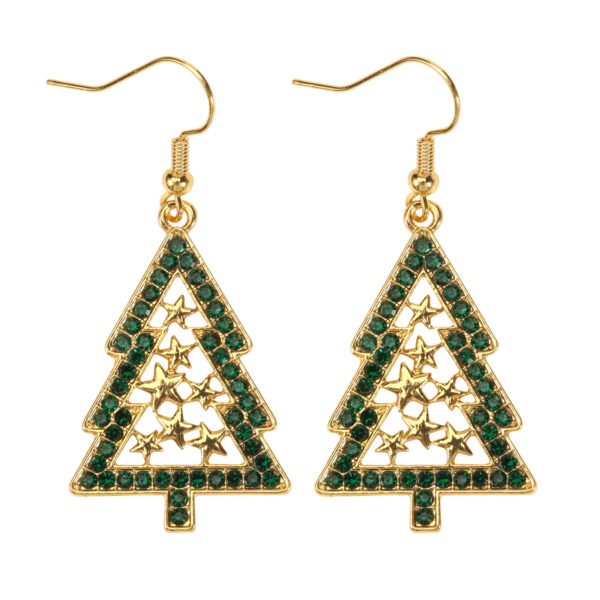 O1CN015FdRtr28yVnUiKBOi_1850018001-0-cib Wholesale Christmas Snowflake Cane Antler Earrings