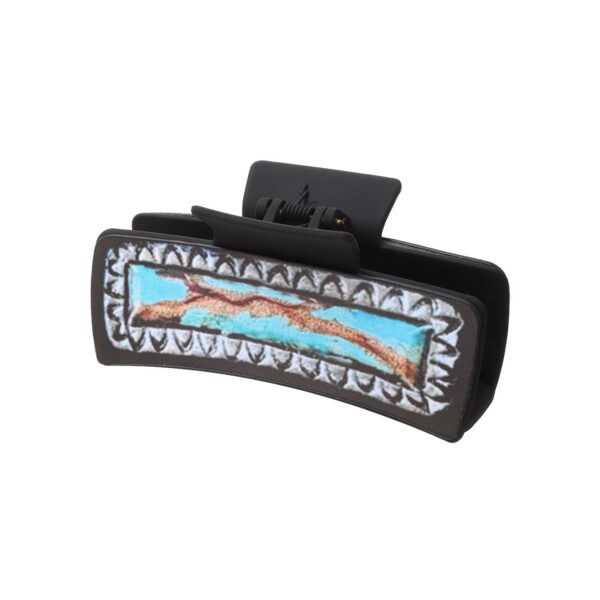 Wholesale Western Style Leather Hairpin Shark Clip