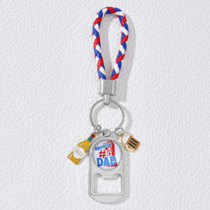 Wholesale Flag Metal Bottle Opener Creative Keychain