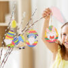 Wholesale of Easter Wooden Painted Printed Decorations
