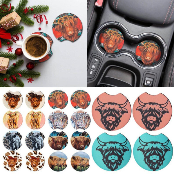 O1CN015MgSCz1NuaP1NQQYe__2214729651630-0-cib Wholesale New Highland Cattle Car Wooden Coaster