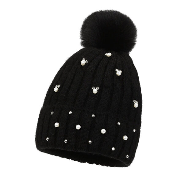 O1CN015Nmx3F1UA3RDqbe5F_2208852062476-0-cib Wholesale Plush and Thick Insulation Knitted Hats with Diamond Wool Hats