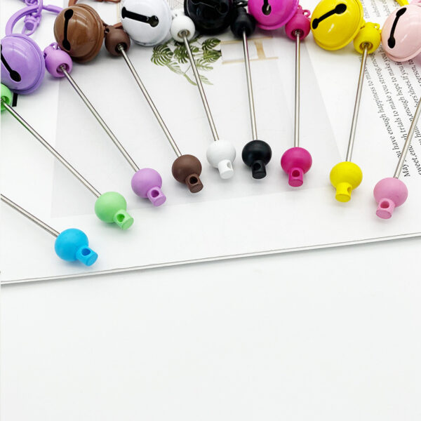 O1CN015O6BQF1WH2vrxaloF_2215718862762-0-cib Wholesale DIY Candy Colored Bead Cute Keychains