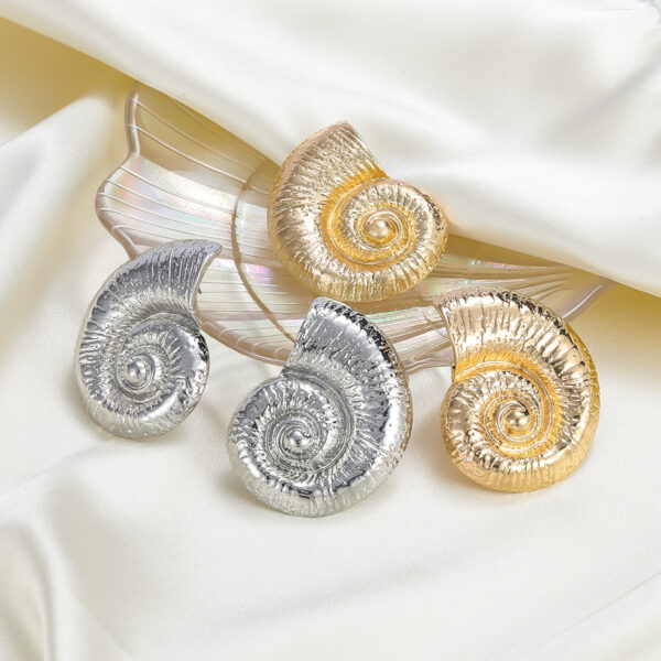 Wholesale Holiday Beach Style Conch Earrings Alloy Earrings