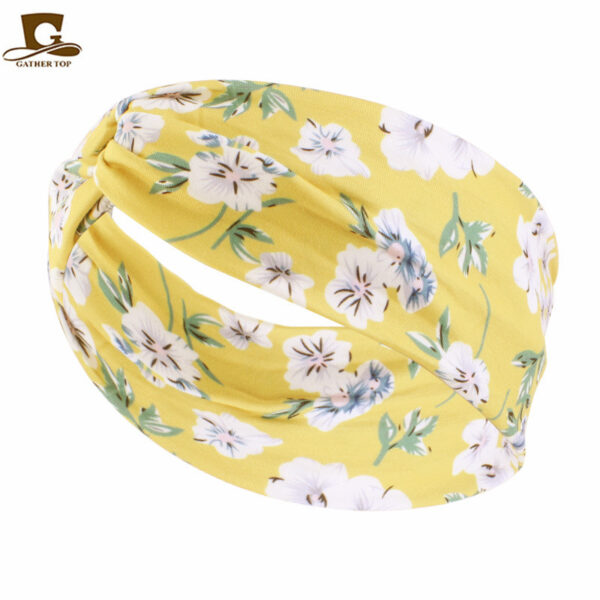Wholesale Idyllic Printed Cloth Headband