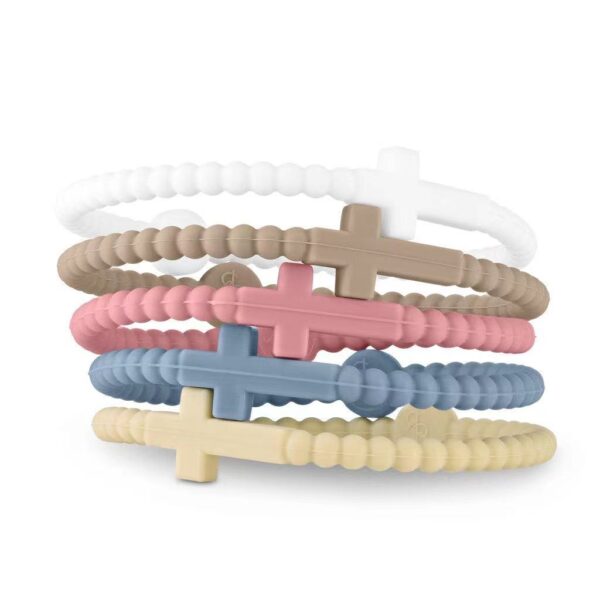 Wholesale Cross Silicone Bracelet