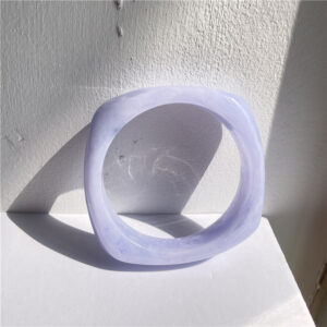 Square purple inner diameter about 6.7cm