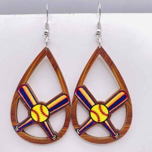 JE1152A / Wooden earrings