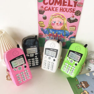 Wholesale PU Stereo Telephone Laser Diagonal Bag