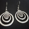 Wholesale Geometric Spiral Alloy Irregular Earrings