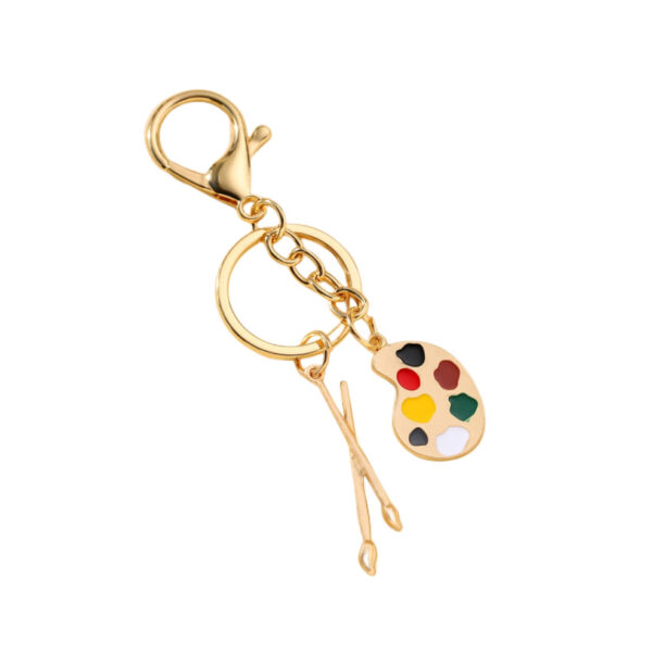 Wholesale Palette Metal Keychain