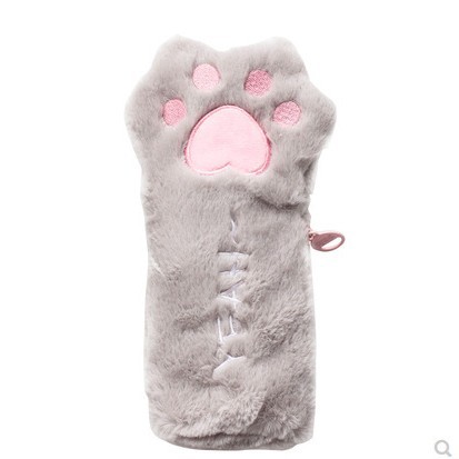 O1CN015YGx5Q1Bs324wBQRx_0-0-cib Wholesale Cat Paw Plush Pencil Bag