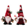 Wholesale Christmas Decorations Fur Ball Knitted Hat Doll Ornaments
